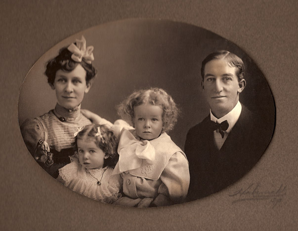 Paul G. Lane Family Portrait - 1902